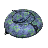 Тюбинг ПОКАТУШКИ D-0,95м серо-зеленый Алфавит